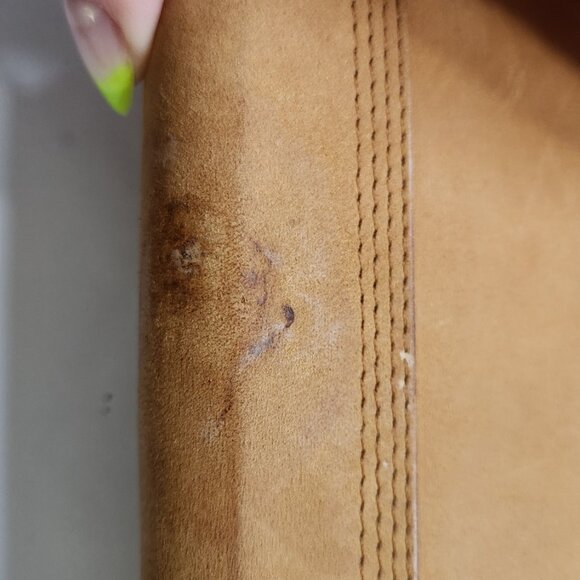 Timberland Leather RFID Zip Around Wallet Clutch - Wheat (Nubuck) - Picture 7 of 7